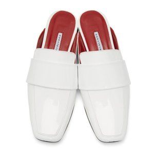 Dorateymur White Patent Filiskiye Slip-On Loafers 38